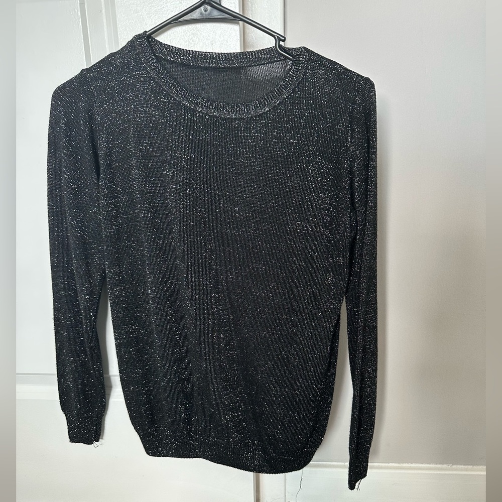 Unused black party top